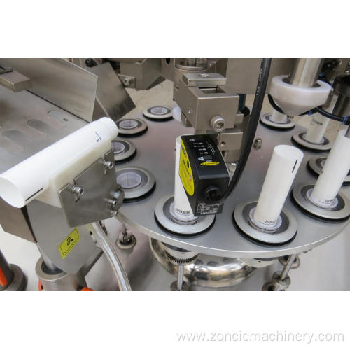 double heads customized automatic plastic filling and sealing machine